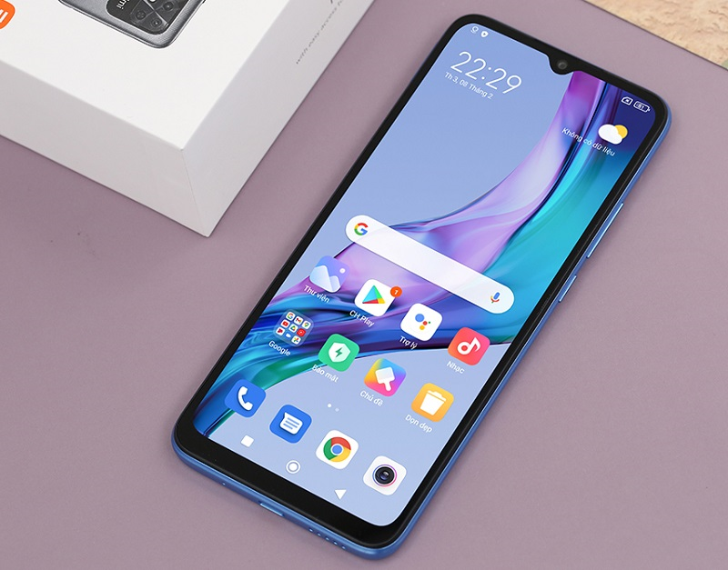 Xiaomi Redmi 10C 128GB m&agrave;n h&igrave;nh rộng, h&igrave;nh ảnh sắc n&eacute;t